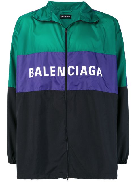 Balenciaga Nylon Tracksuit Jacket | Farfetch.com