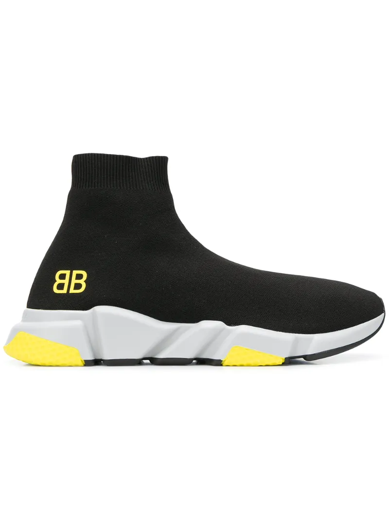 hi top sock trainers