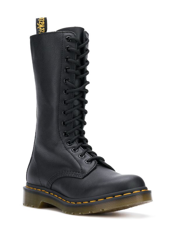 Dr. Martens 14 Eye Zip Boots Black FARFETCH CA