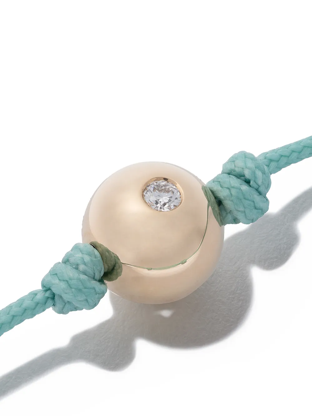 Фото 5 - Shamballa Jewels 18kt rose gold and diamond Orb bracelet от Shamballa Jewels
