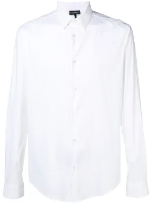 armani mens fitted shirt
