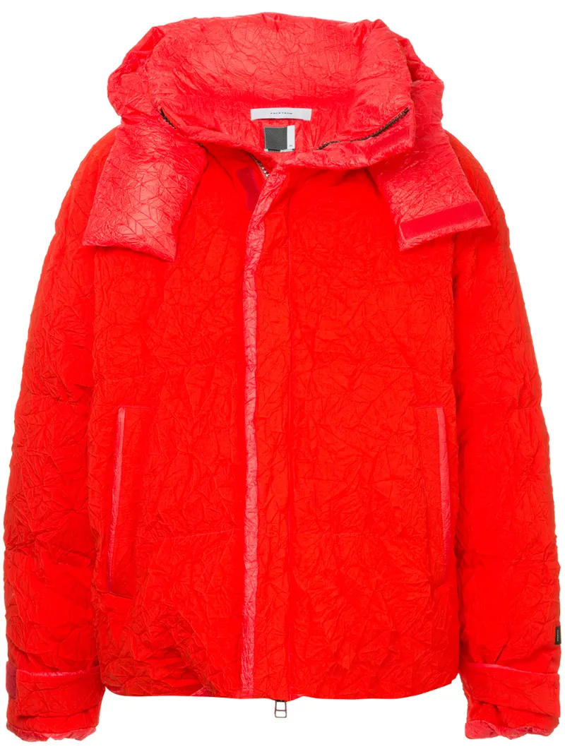 Facetasm пуховик Facetasm x Woolmark
