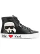 Image 1 of Karl Lagerfeld Karl hi-top sneakers