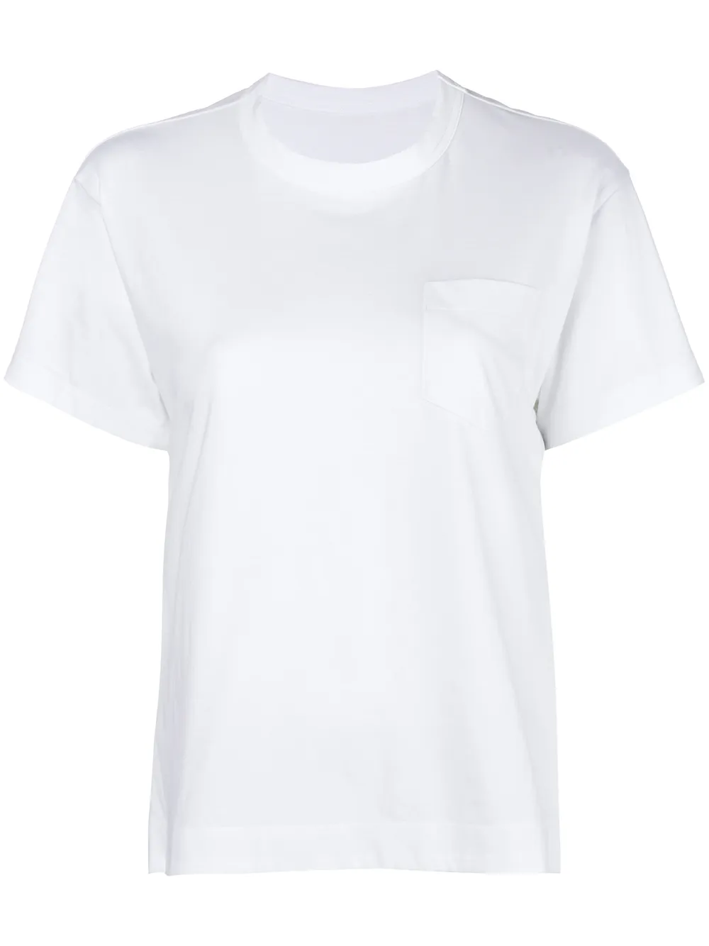 

sacai flared T-shirt - White