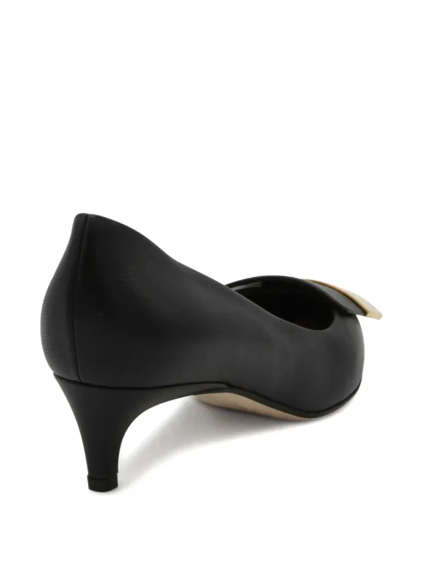 Sergio Rossi SR1 45mm Pointed Pumps | Black | FARFETCH GH