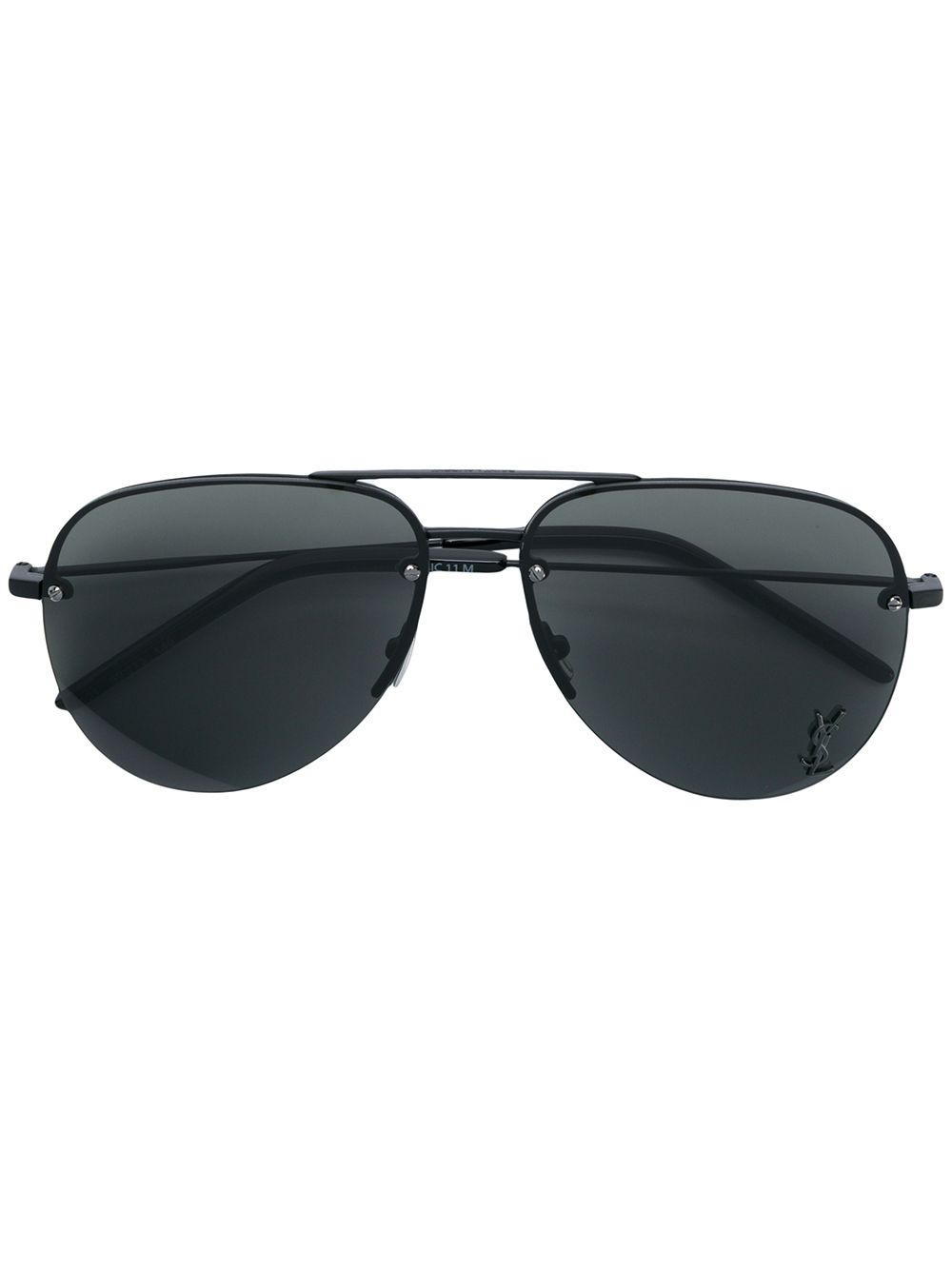 

Saint Laurent Eyewear lentes de sol con armazón estilo piloto - Negro