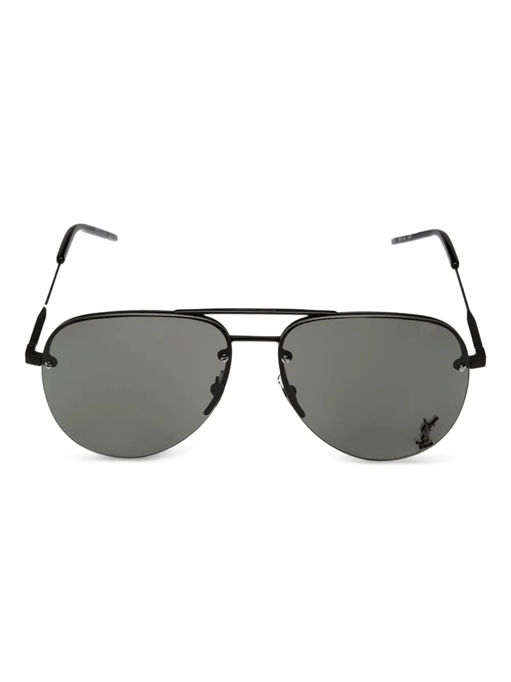 Saint Laurent Eyewear pilot-frame sunglasses | Black | Image 1