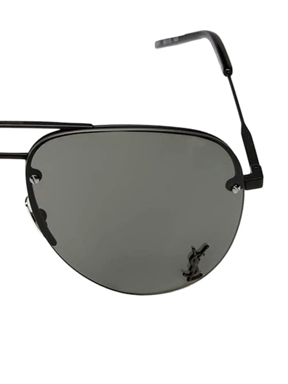 Saint Laurent Eyewear Zonnebril met piloten montuur - Zwart