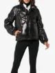 Moncler Rubellite flower-embellished jacket