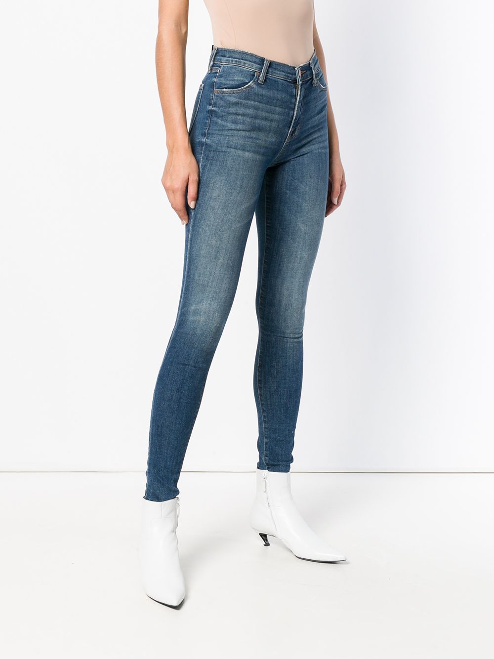 фото J Brand high rise skinny jeans