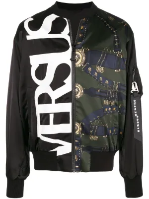 Bomber Imprimée Bomber Veste Imprimée Veste À Veste Logo À Logo IqfxwCxnpS