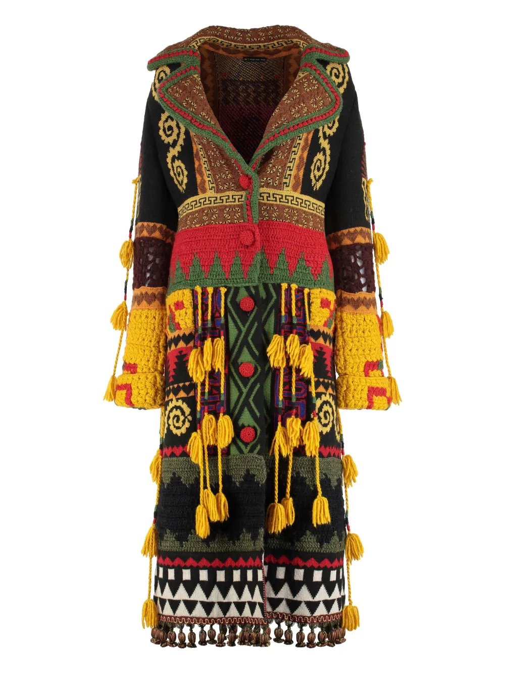 ETRO knitted coat | Yellow | Image 1