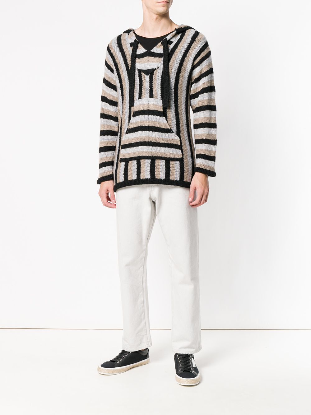 фото The elder statesman striped knit jumper