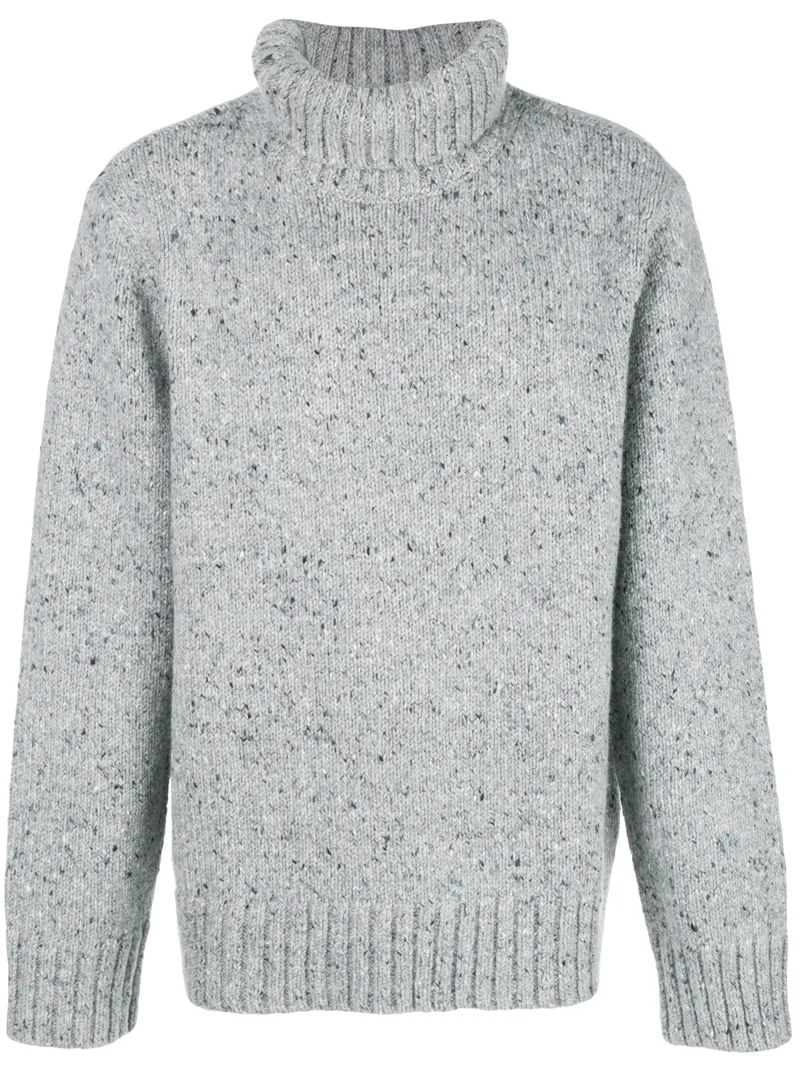 In Joseph Grey Jumper Roll Neck aqqtH