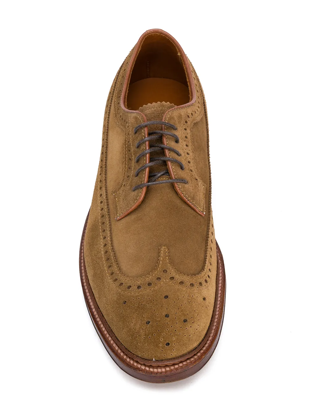 Alden klassieke veterschoenen Bruin