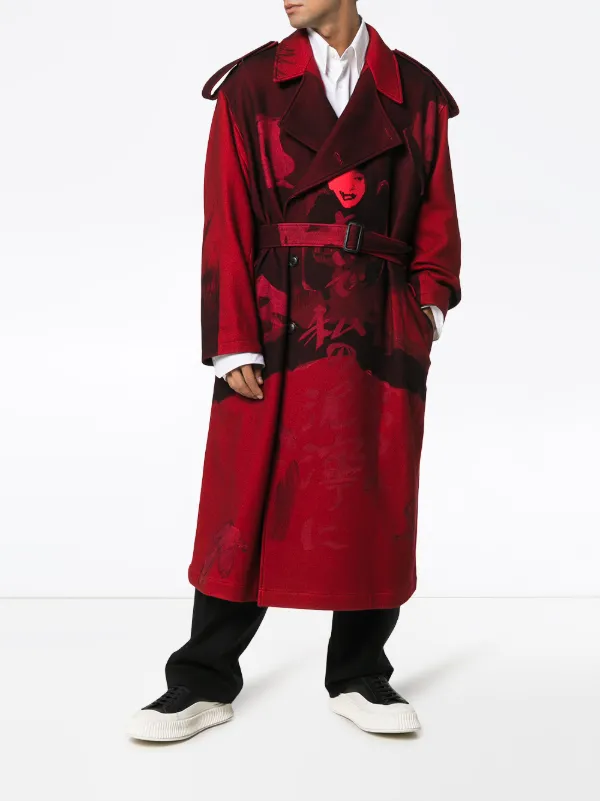 yohji yamamoto trench coat