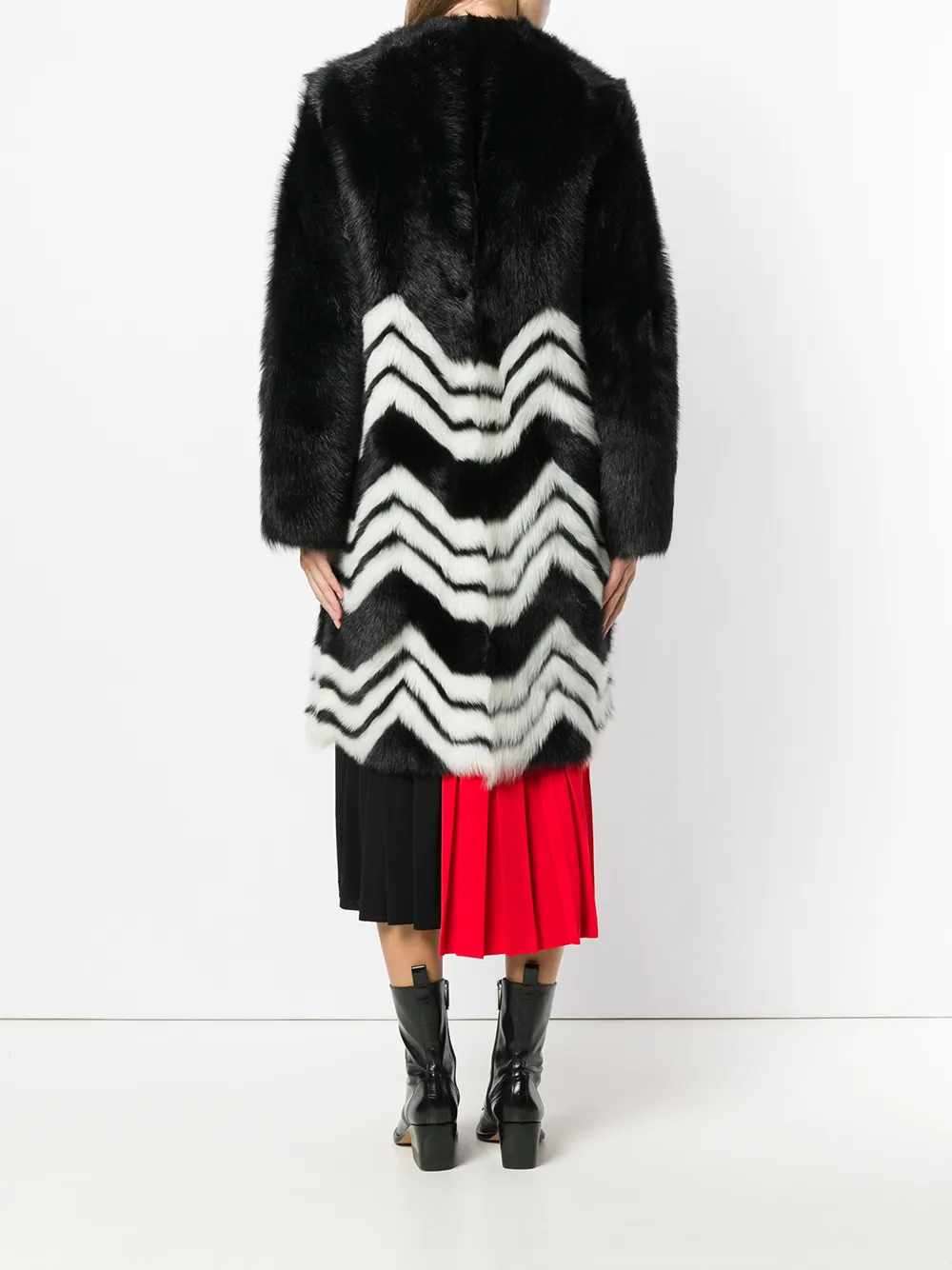 Givenchy chevron jas Zwart