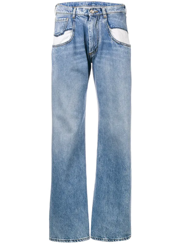 Maison Margiela Washed Bootcut Jeans - Farfetch