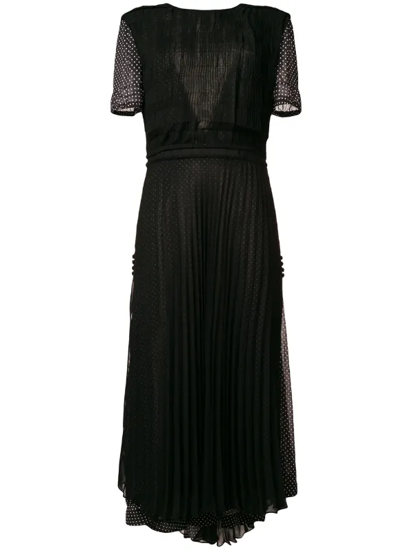 loewe black dress