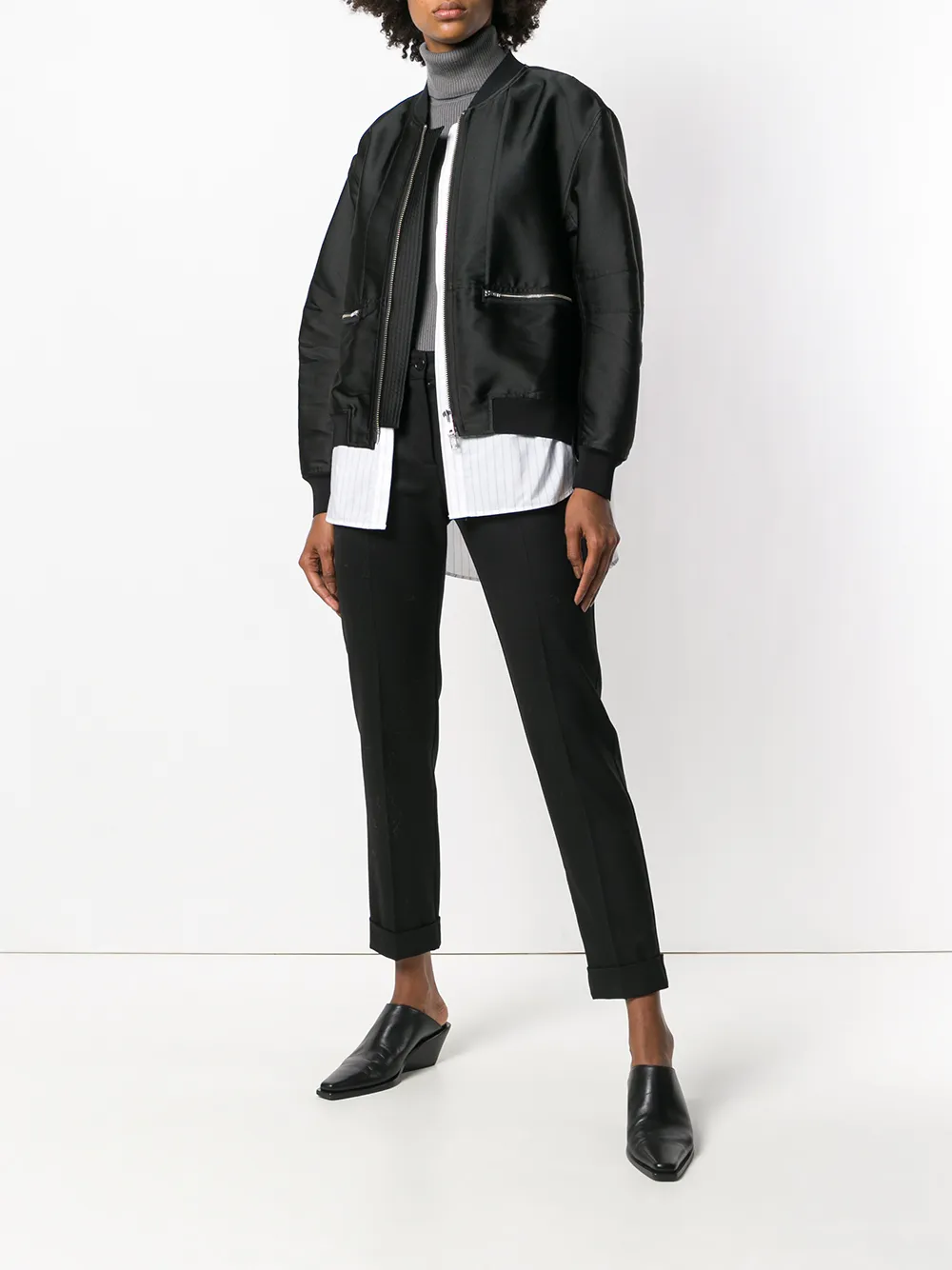 3.1 Phillip Lim bomberjack Zwart