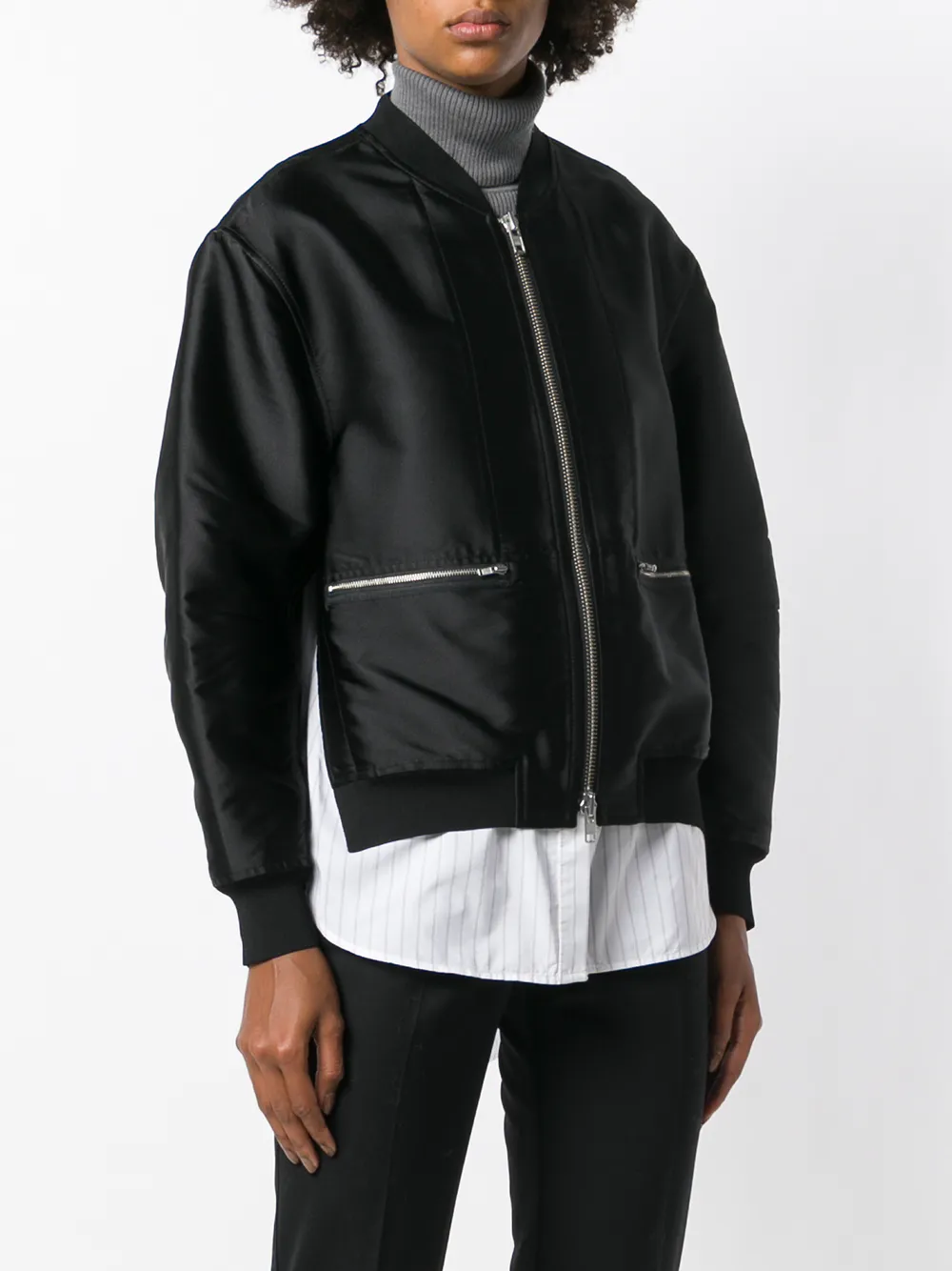 3.1 Phillip Lim bomberjack Zwart