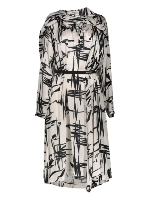 Balenciaga silk dress