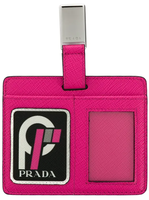 prada luggage tag