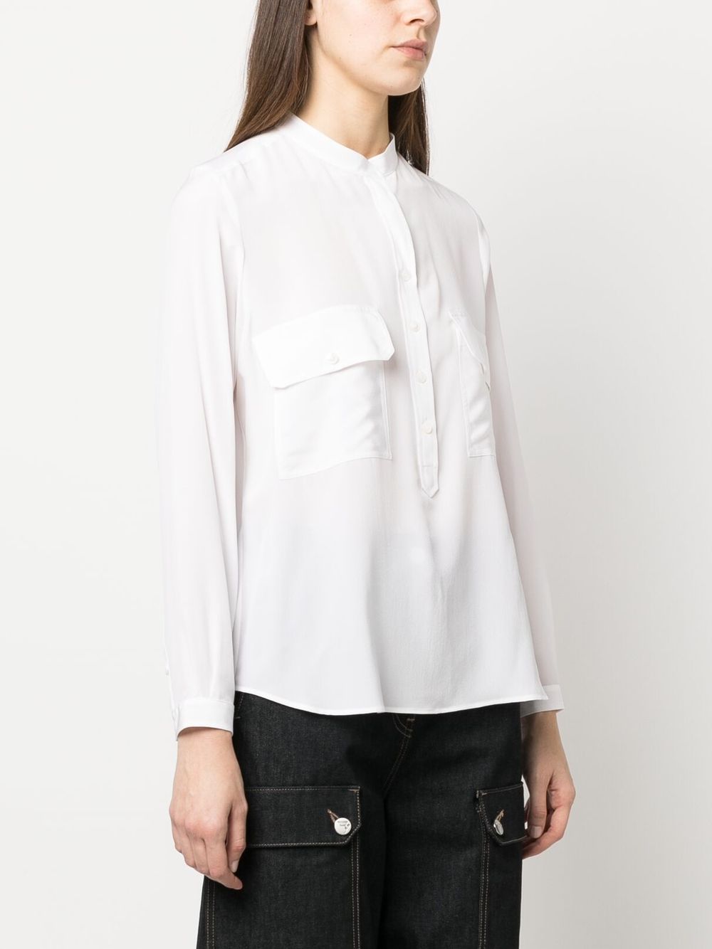 Stella McCartney collarless shirt Women