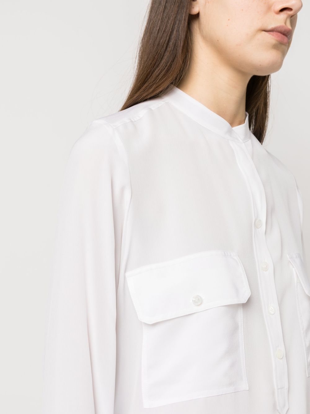 Stella McCartney collarless shirt Women