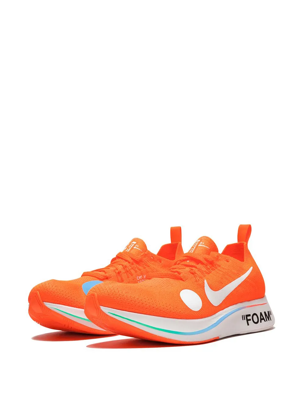 Nike X Off-White x Off-White Zoom Fly Mercurial FK Sneakers - Farfetch