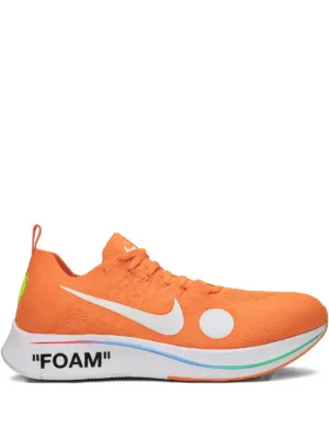 Nike X Off-White Zoom Fly Mercurial Flyknit Sneakers | Black
