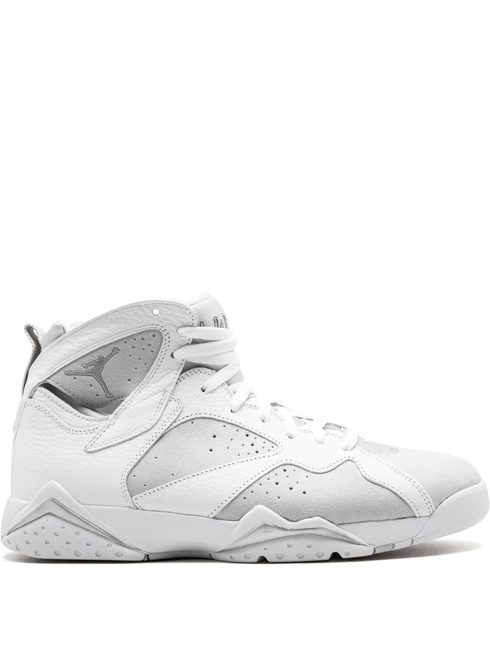 Shop Jordan Air  7 Retro "pure Platinum" Sneakers In White