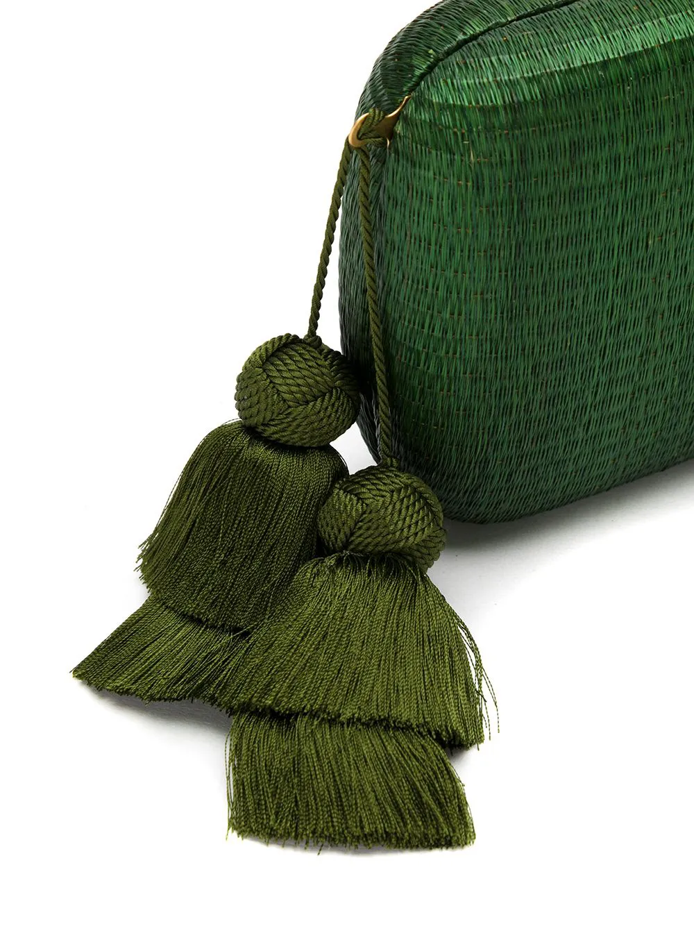 фото Isla raffia clutch