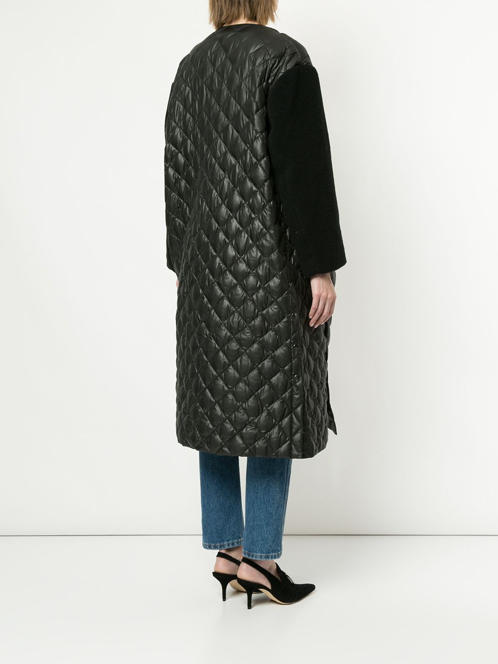 фото Muller Of Yoshiokubo Ben quilted oversized coat