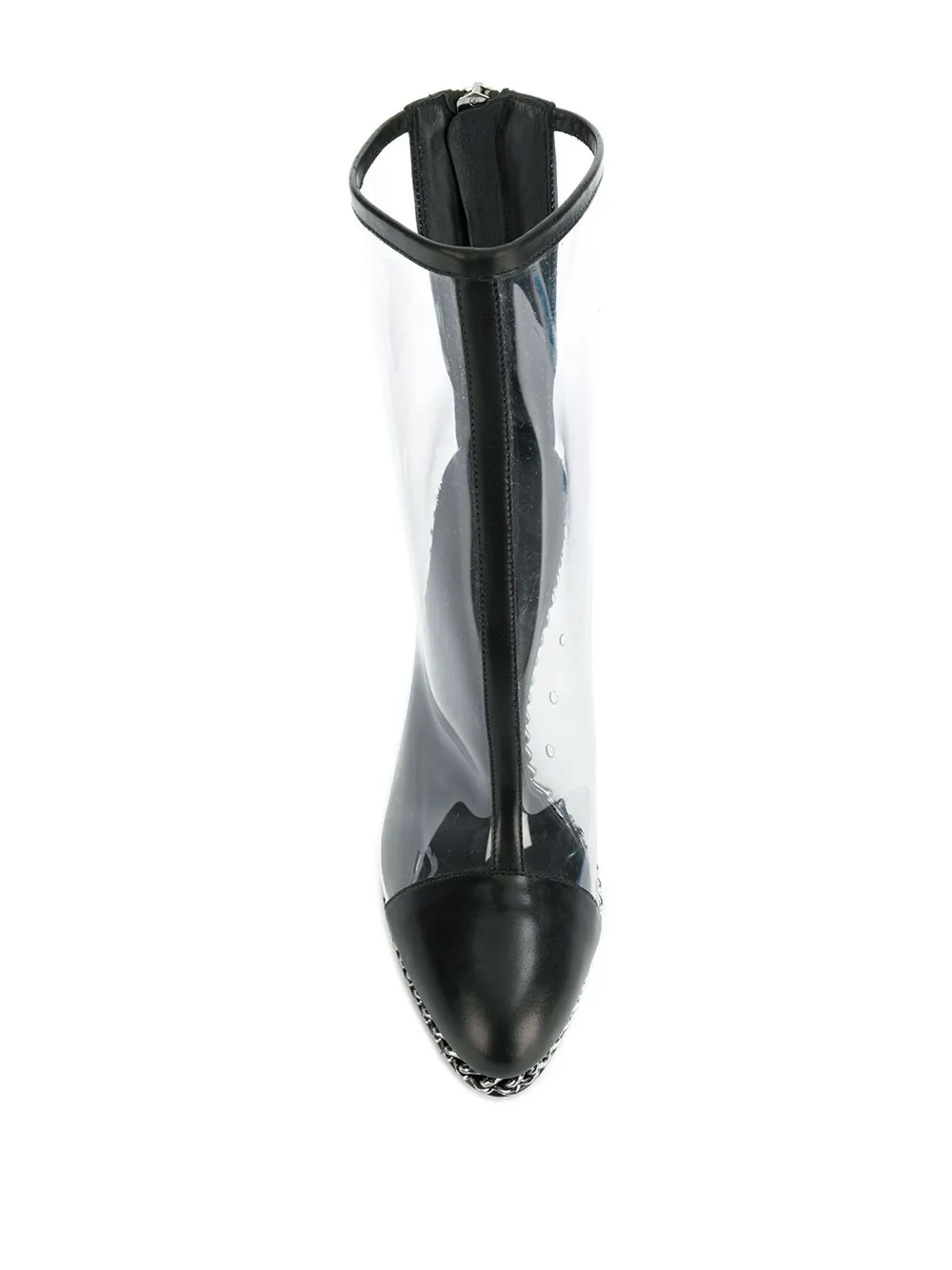 ankle boot transparente