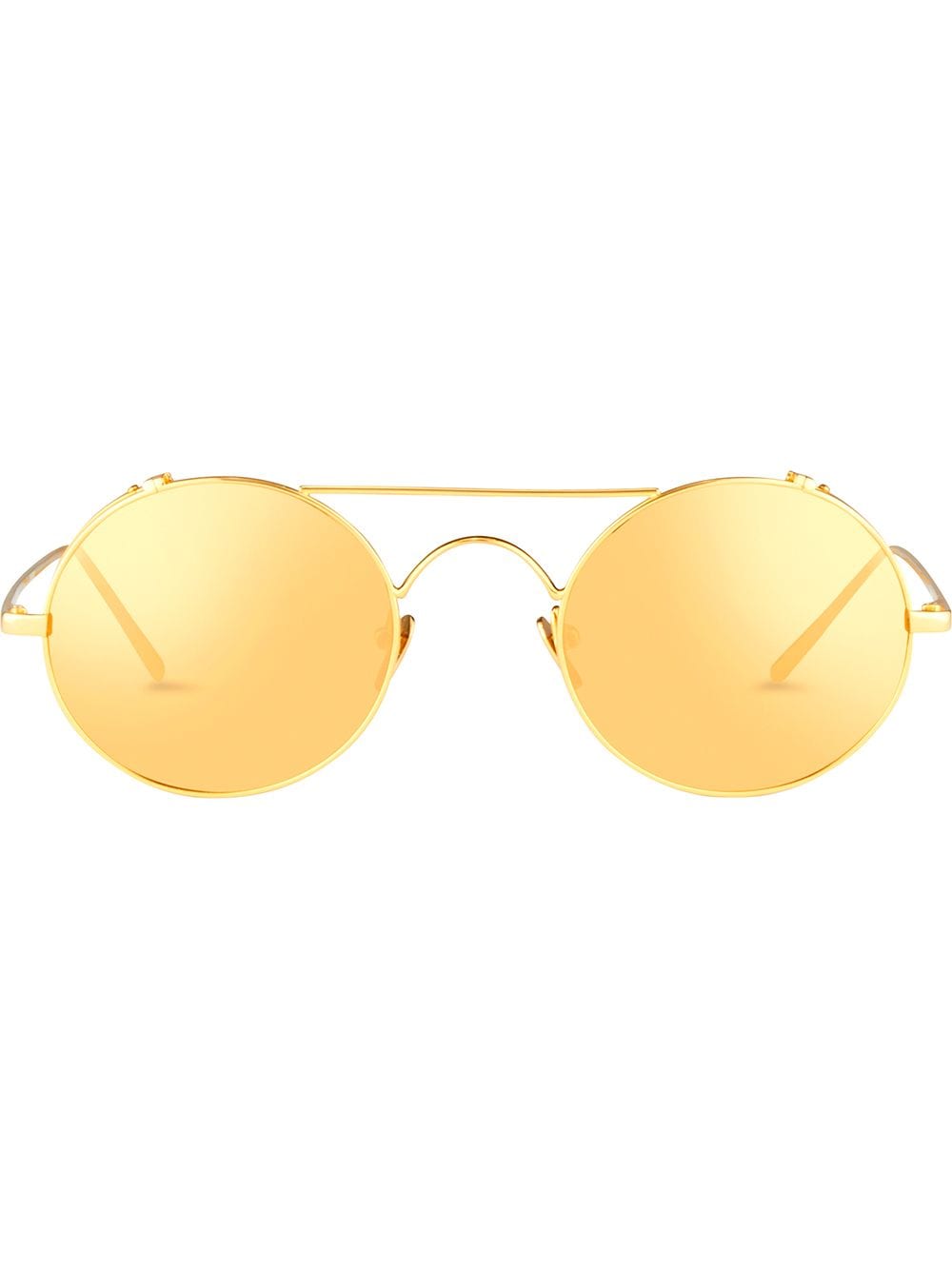 фото Linda Farrow солнцезащитные очки '427 C1 Browline'