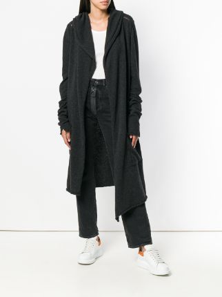 hooded oversized cardi-coat展示图