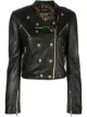 Image 1 of Dolce & Gabbana zipper trimmed biker jacket