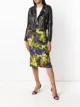 Image 2 of Dolce & Gabbana zipper trimmed biker jacket