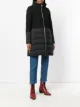 Herno knit upper padded jacket