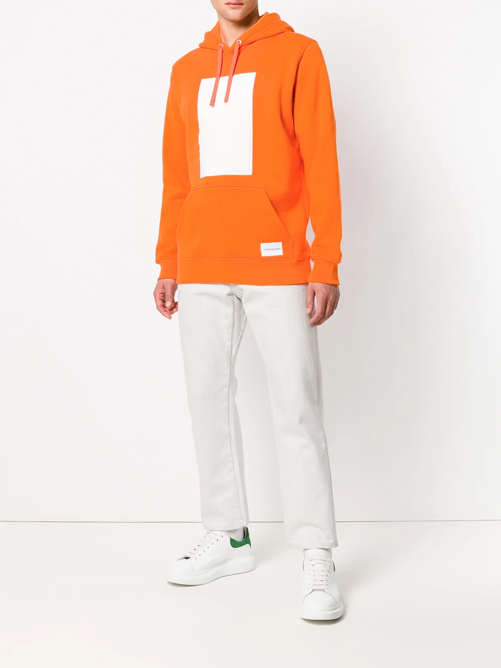 calvin klein colour block hoodie