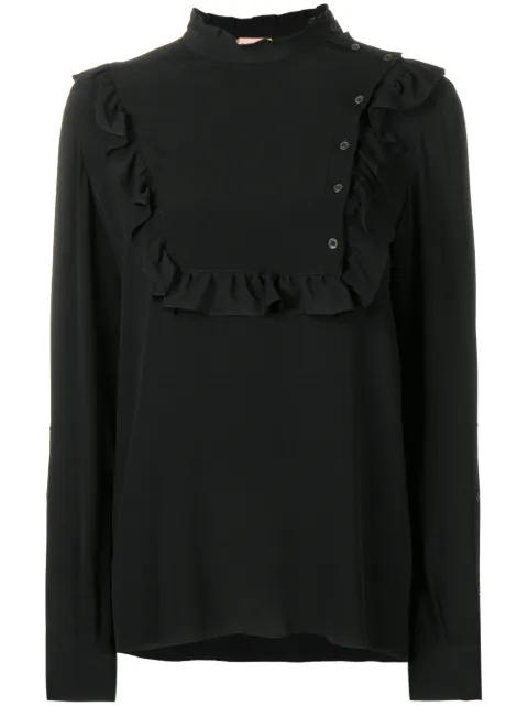 Nº21 ruffle trim blouse