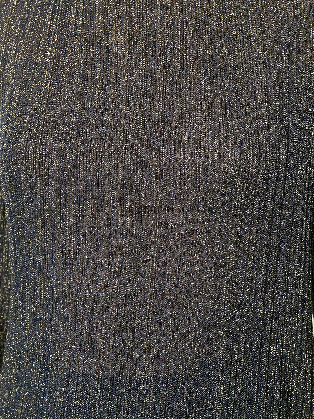 Missoni metallic blouse met lange mouwen Blauw