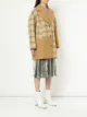 MM6 Maison Margiela checked single-breasted coat
