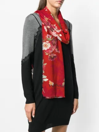 floral print scarf展示图