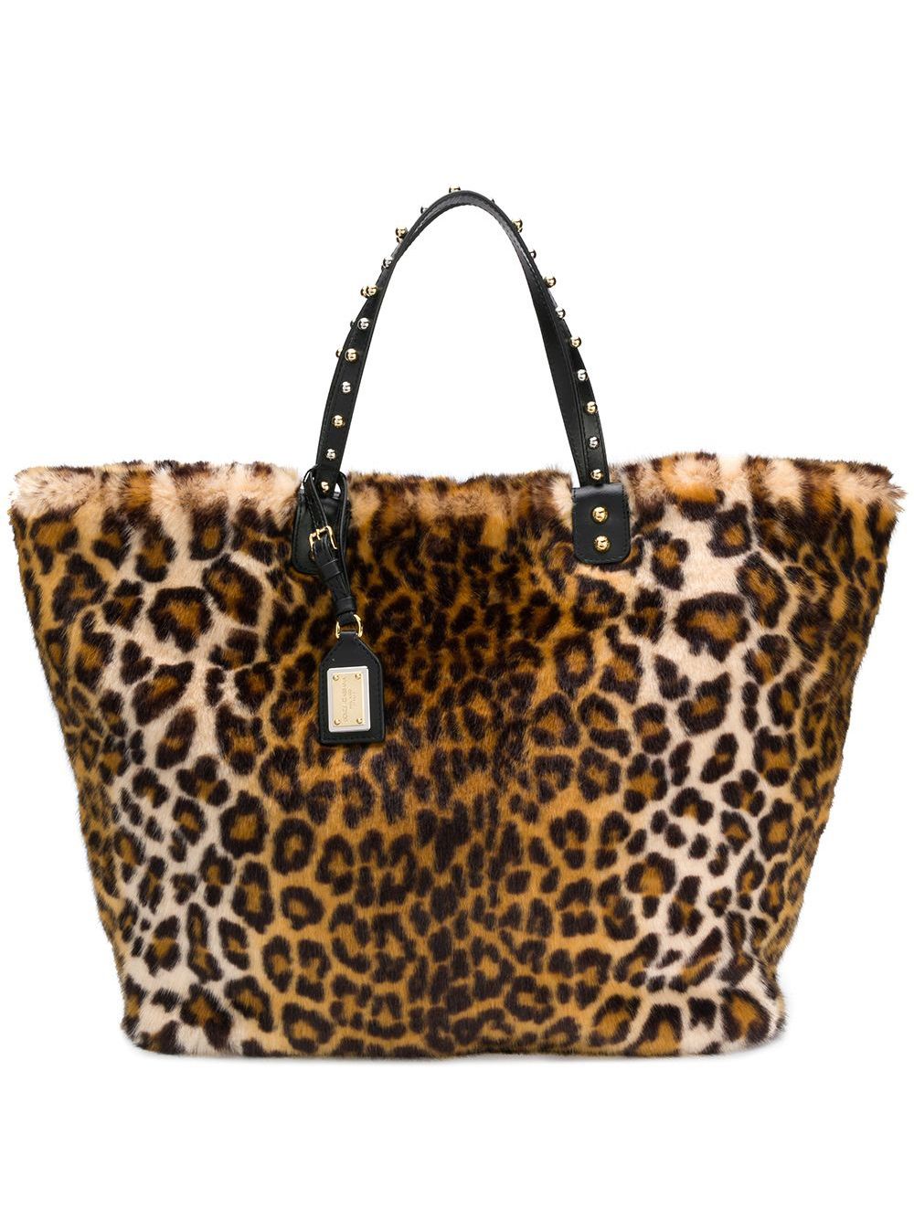 Dolce & Gabbana Leopard Print Tote Bag - Farfetch