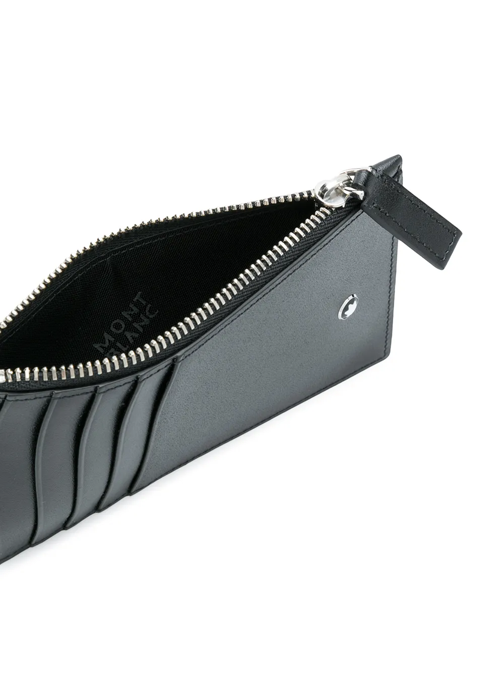 Montblanc lange portemonnee met ritssluiting Zwart