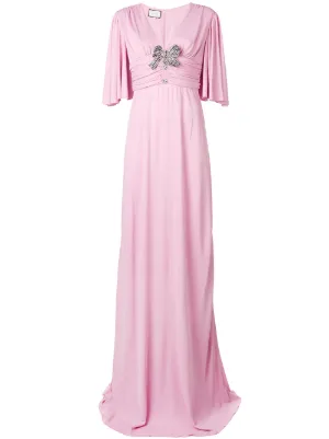 gucci chiffon dress