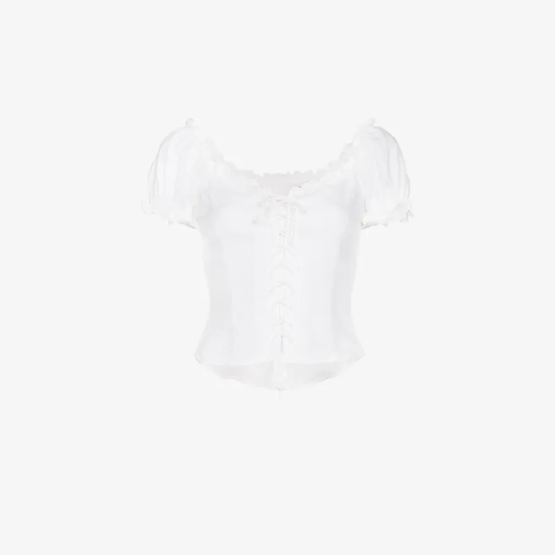 Reformation cassidy corset top, $165