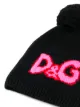 الصورة 2 من Dolce & Gabbana Kids شعار محبوك قبعة صغيرة